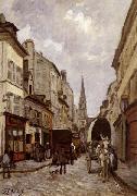 Alfred Sisley La Grande-Rue,Argenteuil china oil painting artist